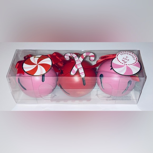 Peppermint & Pine Christmas Jingle Bells - NEW! - Picture 1 of 6
